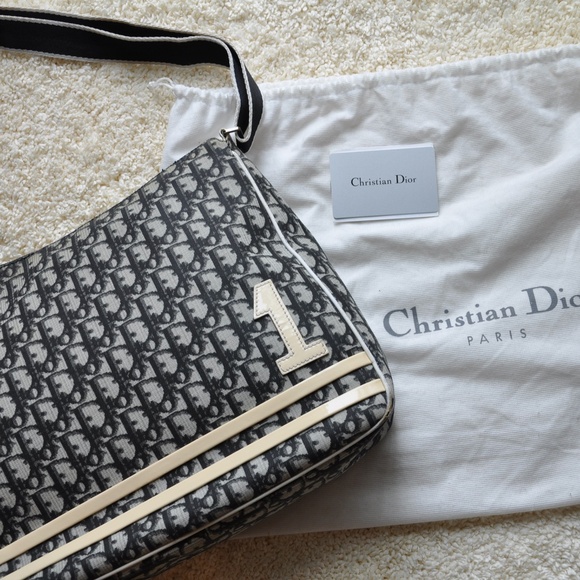 DIOR Coated Canvas Oblique Jacquard Crossbody Bag - Picture 5 of 7